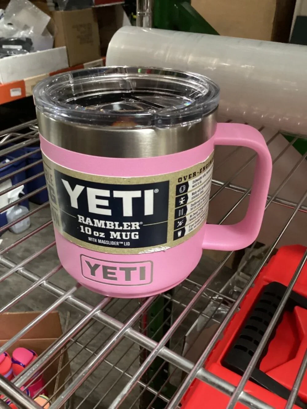 Stackable Mug, Vacuum Insulated, Stainless Steel with MagSlider Lid, Power Pink